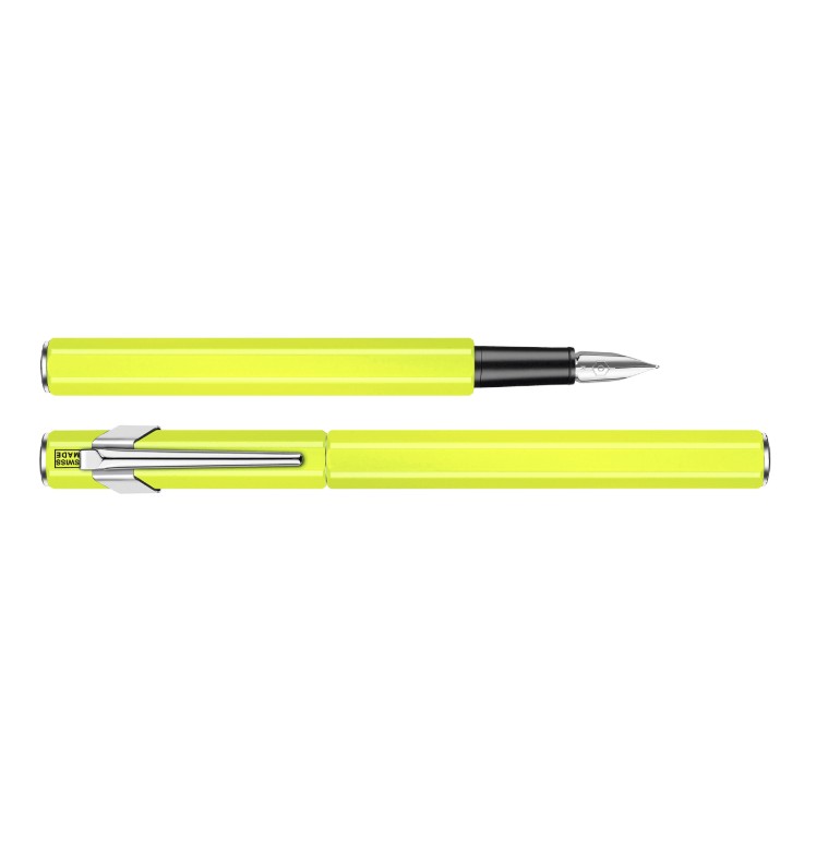 Caran d'Ache 849 vulpen Fluor Yellow