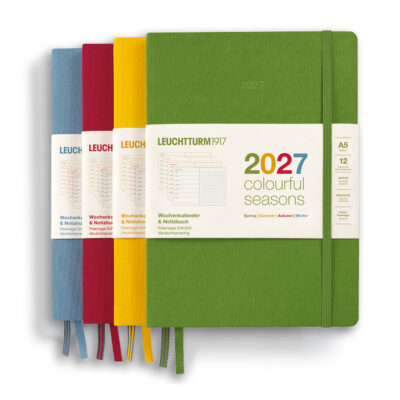 Leuchtturm1917 A5 Medium Weekly Planner/Notebook Colourful Edition 2027