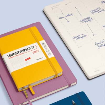 Leuchtturm1917 A5 Medium Week Planner Hardcover