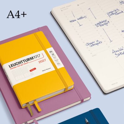 Leuchtturm1917 A4+ Master Weekly Planner/Notebook