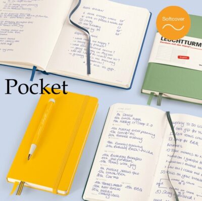 Leuchtturm1917 Pocket Weekly Planner/Notebook Softcover