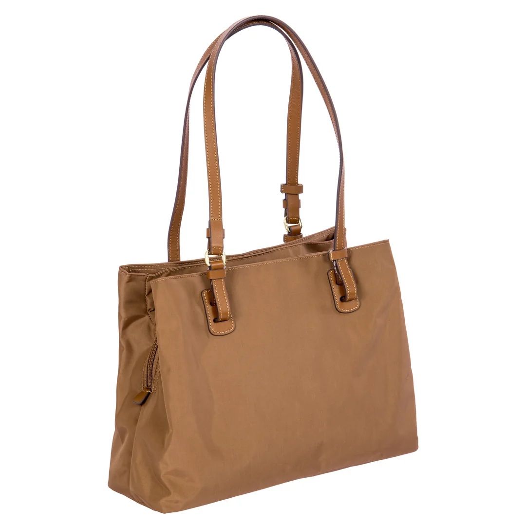 Bric's Recycled fabric medium Shopper Bag bxg45282 brownie 3