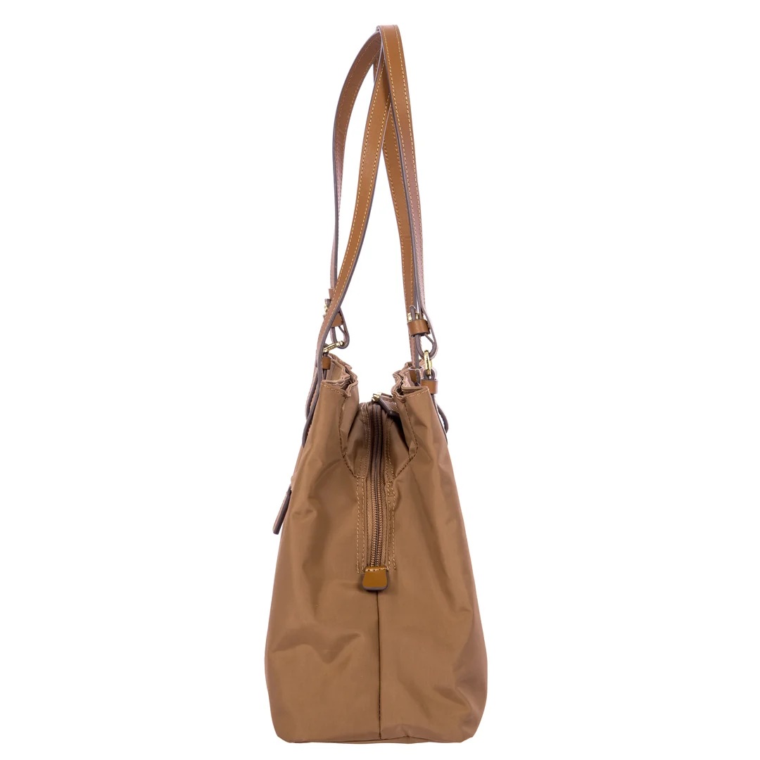 Bric's Recycled fabric medium Shopper Bag bxg45282 brownie 4