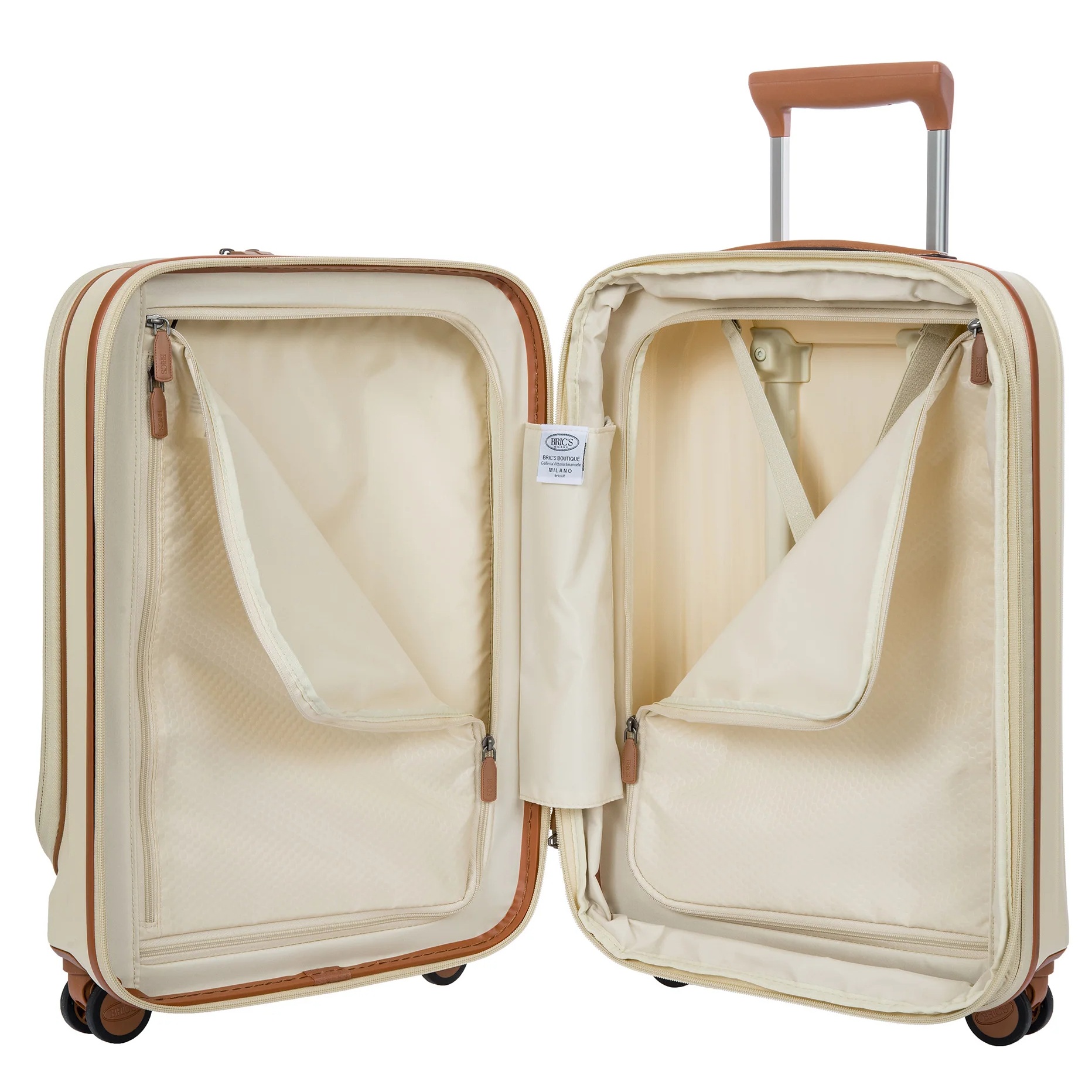 Bric's Taormina Trolley exp met pocket BAH08450.014 Cream 5