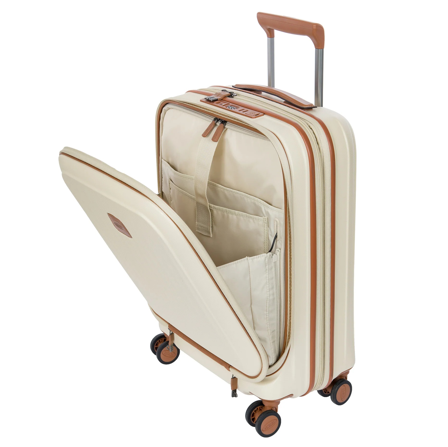 Bric's Taormina Trolley exp met pocket BAH08450.014 Cream 7