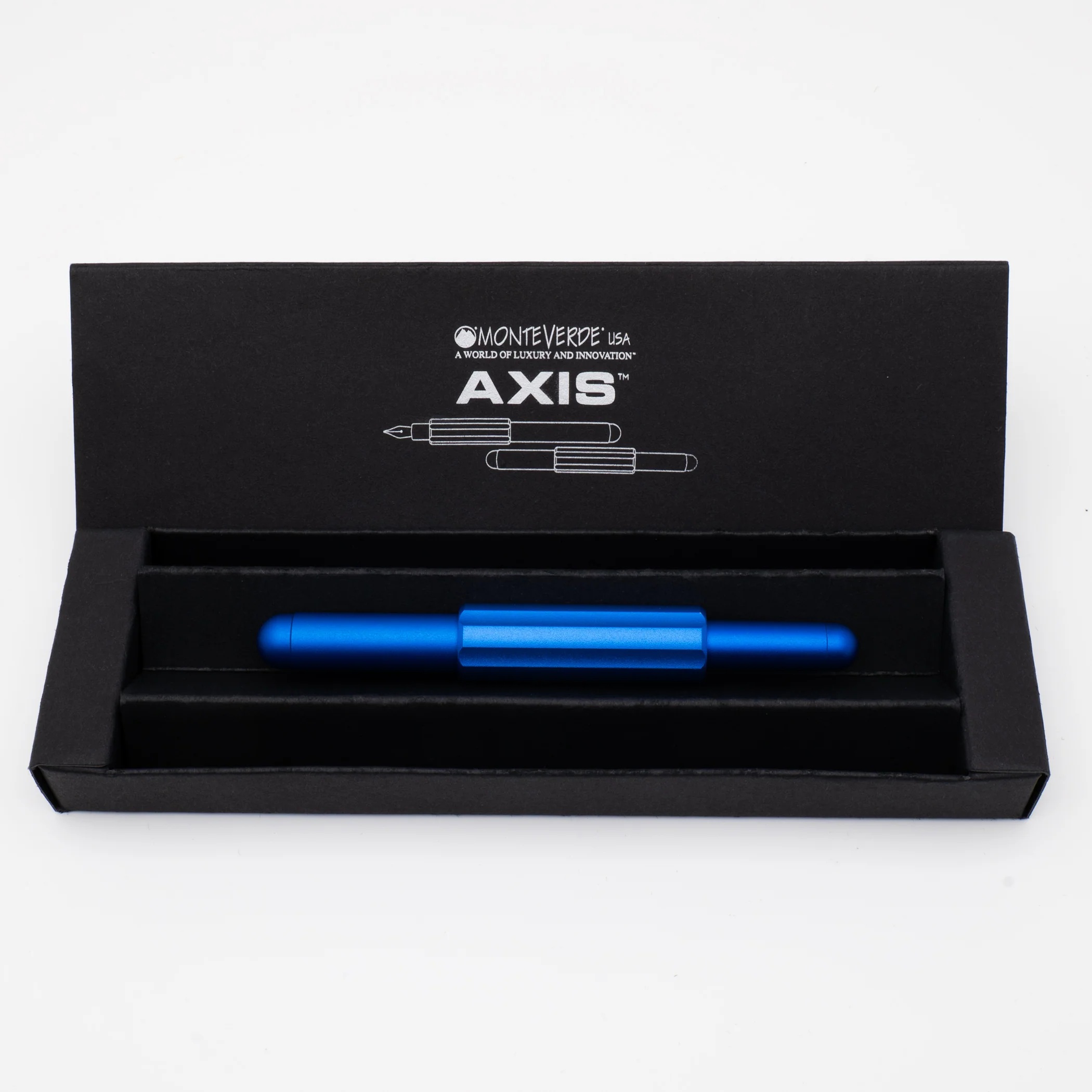 Monteverde Axis Matte Blue 2