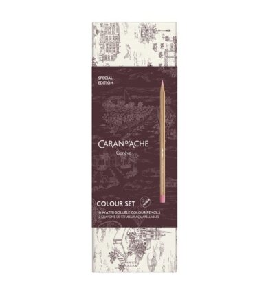 Caran d'Ache L.E. Toile de Jouy Collection set van 10 potloden