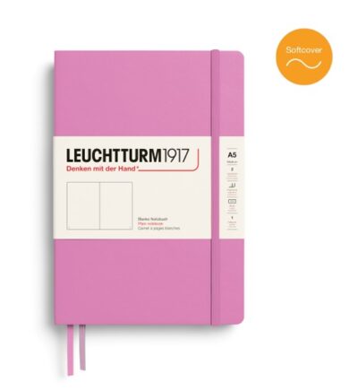 Leuchtturm1917 A5 Medium Notitieboek Softcover plain Bubblegum