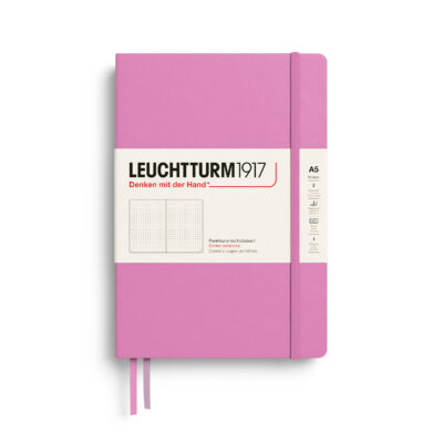 Leuchtturm1917 A5 Medium Notitieboek Hardcover dotted Bubblegum
