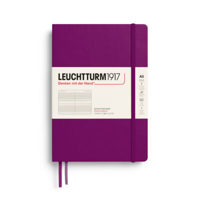 Leuchtturm1917 A5 Medium Notitieboek Hardcover ruled Burgundy