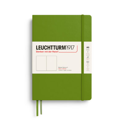 Leuchtturm1917 A5 Medium Notitieboek Hardcover plain Moss