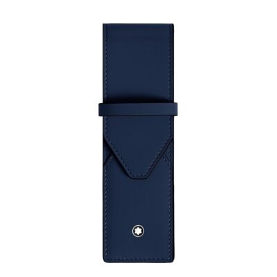 Montblanc Meisterstuck Pen Pouch Ink Blue (2 pennen)